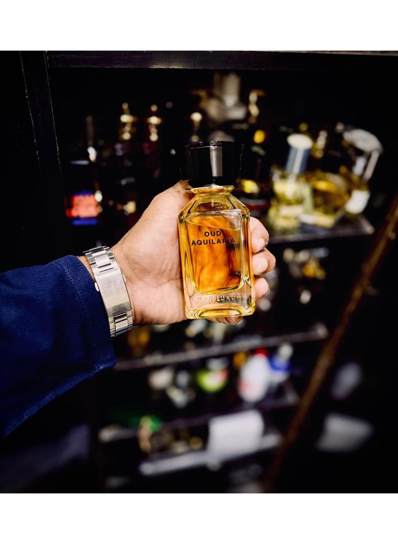 عمان الفاخرة عطر عود اكويلاريا من عمان لاكجري او دو بارفيوم 100 مل - Image 4